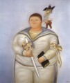 Selbstporträt am Tag der Erstkommunion Fernando Botero